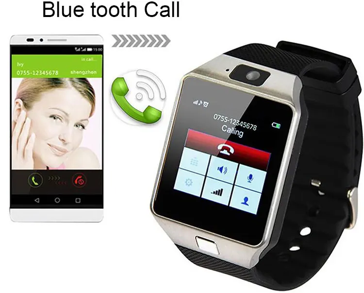 
DZ09 A1 Smart Wrist Watch Phone Smartwatches 2020 Z60 X6 Manual APP GT08 U8 Q18 with Touch Screen Camera Sim Card 