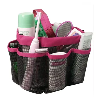 hanging mesh toiletry bag