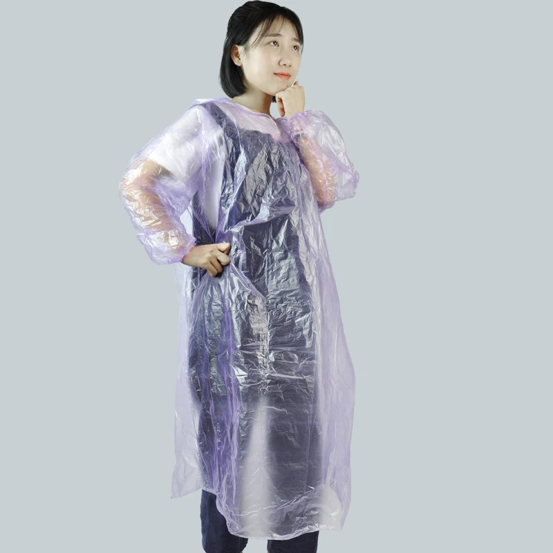 Emergency Disposable Pe Rain Poncho For Adult - Buy Disposable Pe Rain ...