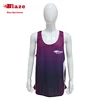 Wholesale high quality sportswear running singlet custom design