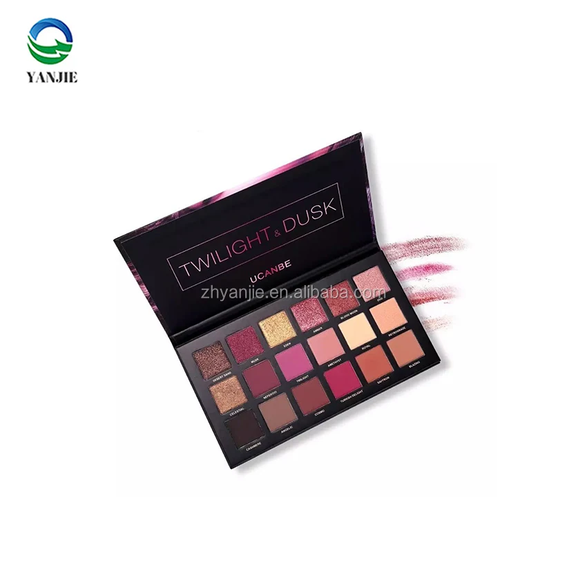 

Free sample new arrival 18 colors makeup private label eyeshadow palette, N/a