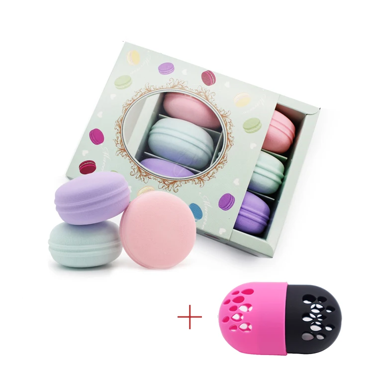 

Powder Puff Customized Sponge Blender 6pcs puff with 1pcs makeup blender case