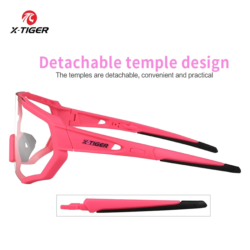 
X-TIGER Pro Women Polarized & Photochromic Cycling Goggles Bike Eyewear Cycling Glasses 