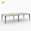 commercial furniture MFC nose edge fire proof table long 8 person meeting table