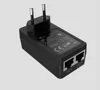 US/ UK/AU/ EU Plug 12W 24W 48V 0.5A POE power supply adapter