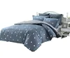 100% cotton modern bedding set print pattern for living room