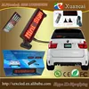 Mini car sign scrolling message IR remote controller & USB computer optional chars,digits,symbol display board
