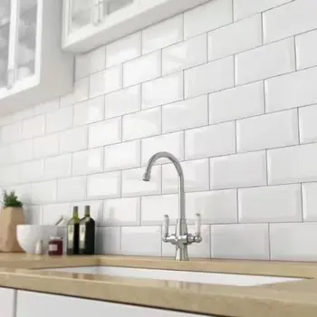 glossy ceramic shower wash basin digital wall tiles self