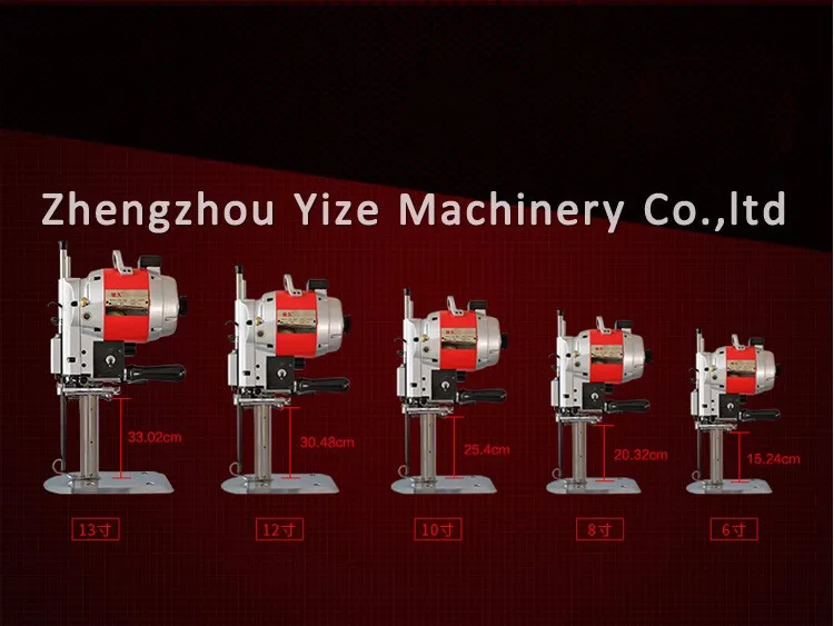 Automatic Industrial Electric Fabric Sample Swatch Cutter Circle Cutter Machine Fabric End Cutter