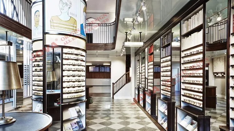 Top Grade Glasses Display Showcase: Customizable Optical Display ...