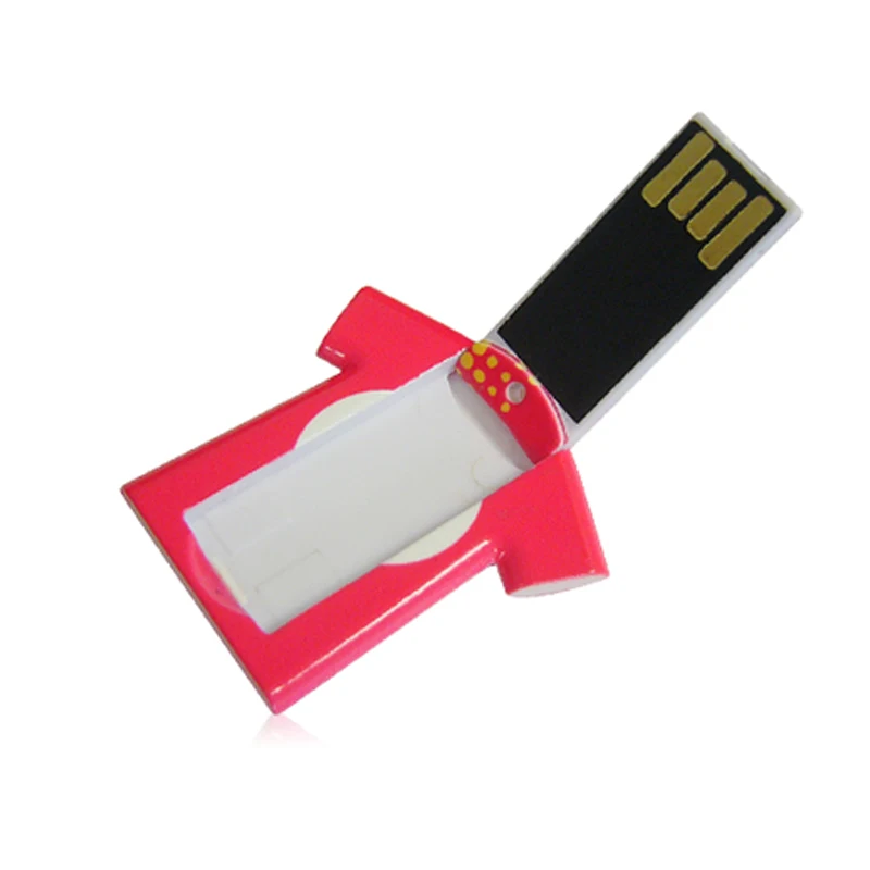 

Kids Gift Business Card Usb 2Gb Plastic T-Shirt Shape Usb Memory Card