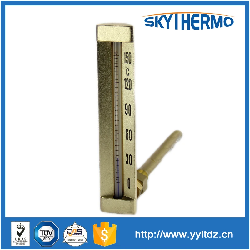 Mercury Thermometer Temperature Range Long Stem Golden Boat Brass Thermometer Buy Golden Boat