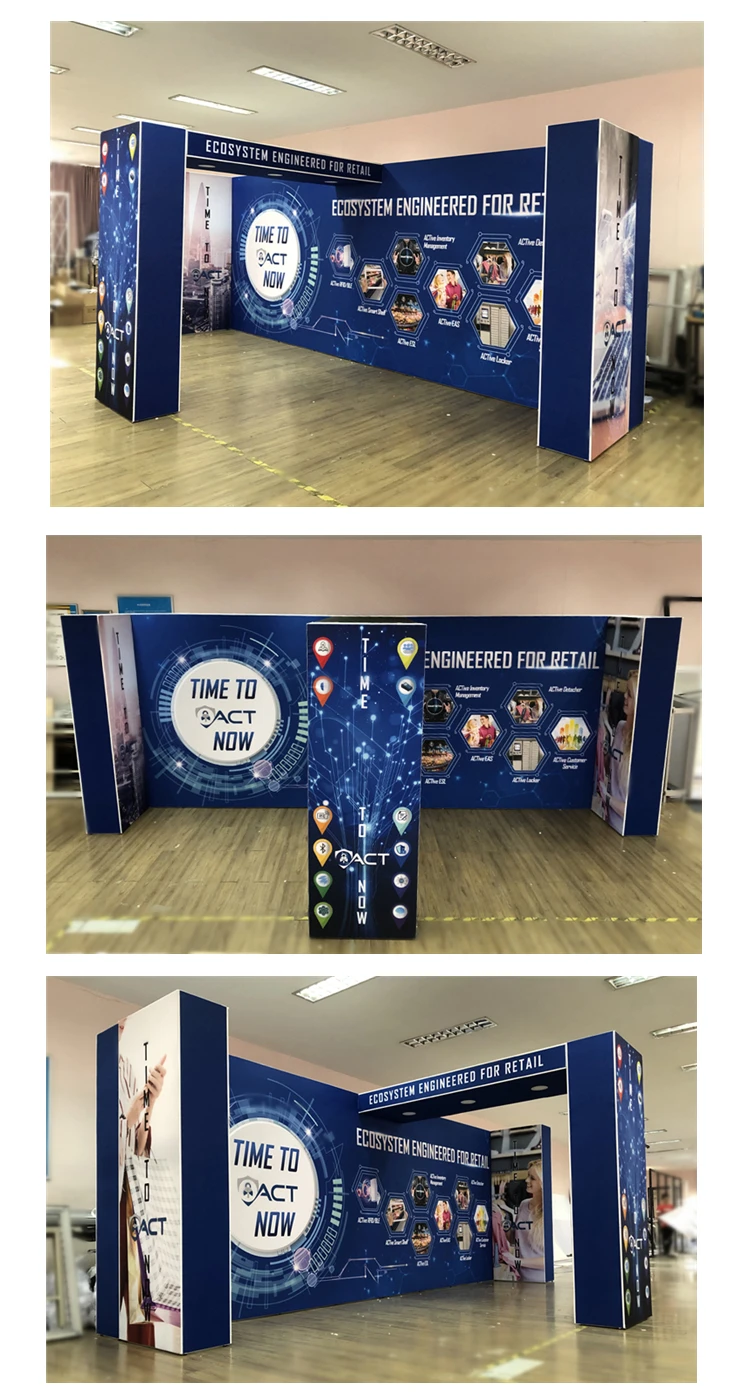 Exhibition Booth Backlit Backdrop Wall Material Tradeshow Display Buy