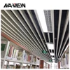Building construction material metal baffle ceiling