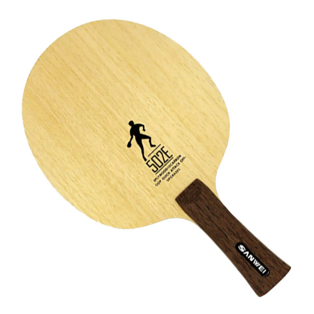 

Sanwei 502E 2 LD carbon 5 wood comprehensive type training table tennis bat blade