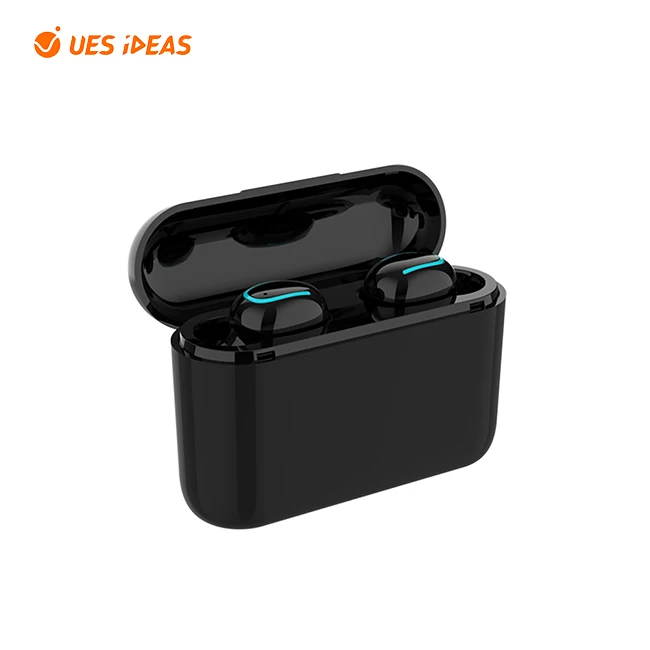 Sport Waterproof BT Stereo Earbuds TWS Bluetooth Earphone with Wireless Charger