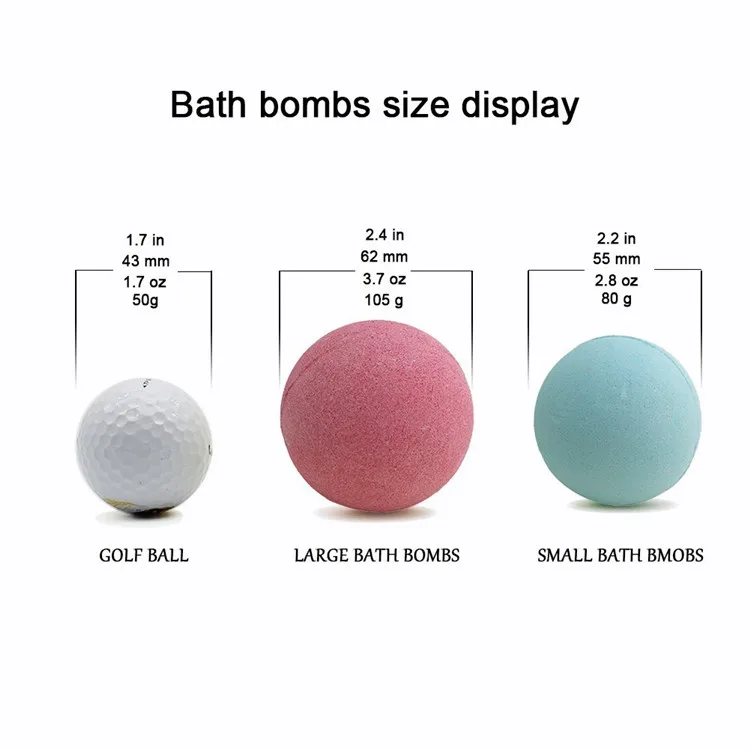 Wholesale Natural 6 Large Bath Bombs Gift Set Buy Gift Set Bath Bombs