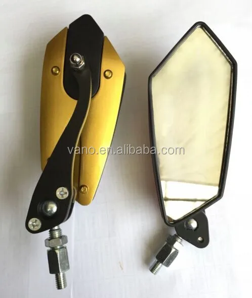 Motorcycle Chrome Side Rearview Mirrors 8mm motorcycle rear view mirror