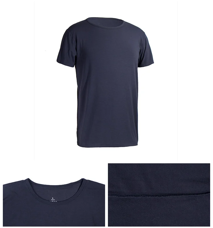 Custom design Black Blank Outdoor Combat Tshirt