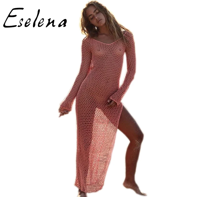 

Sweater factory latest design custom OEM summer women sexy hand crochet v collar hollow bikini beach skirt