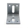 Custom precision adjustable metal angle bracket