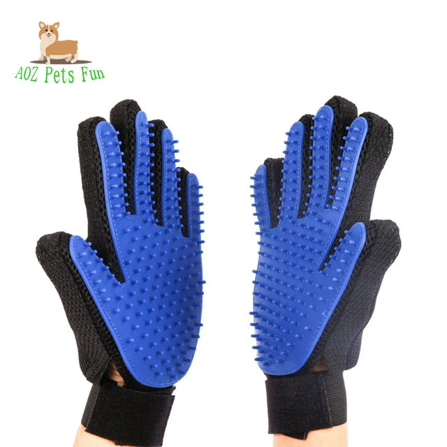 

dog bath glove made in china ,BtVEhY dog shedding glove, Blue