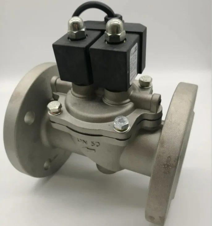 

DN50 aluminum solenoid valve for fuel dispenser flow meter