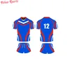 OEM create your own design rugby jersey and shorts Made in China