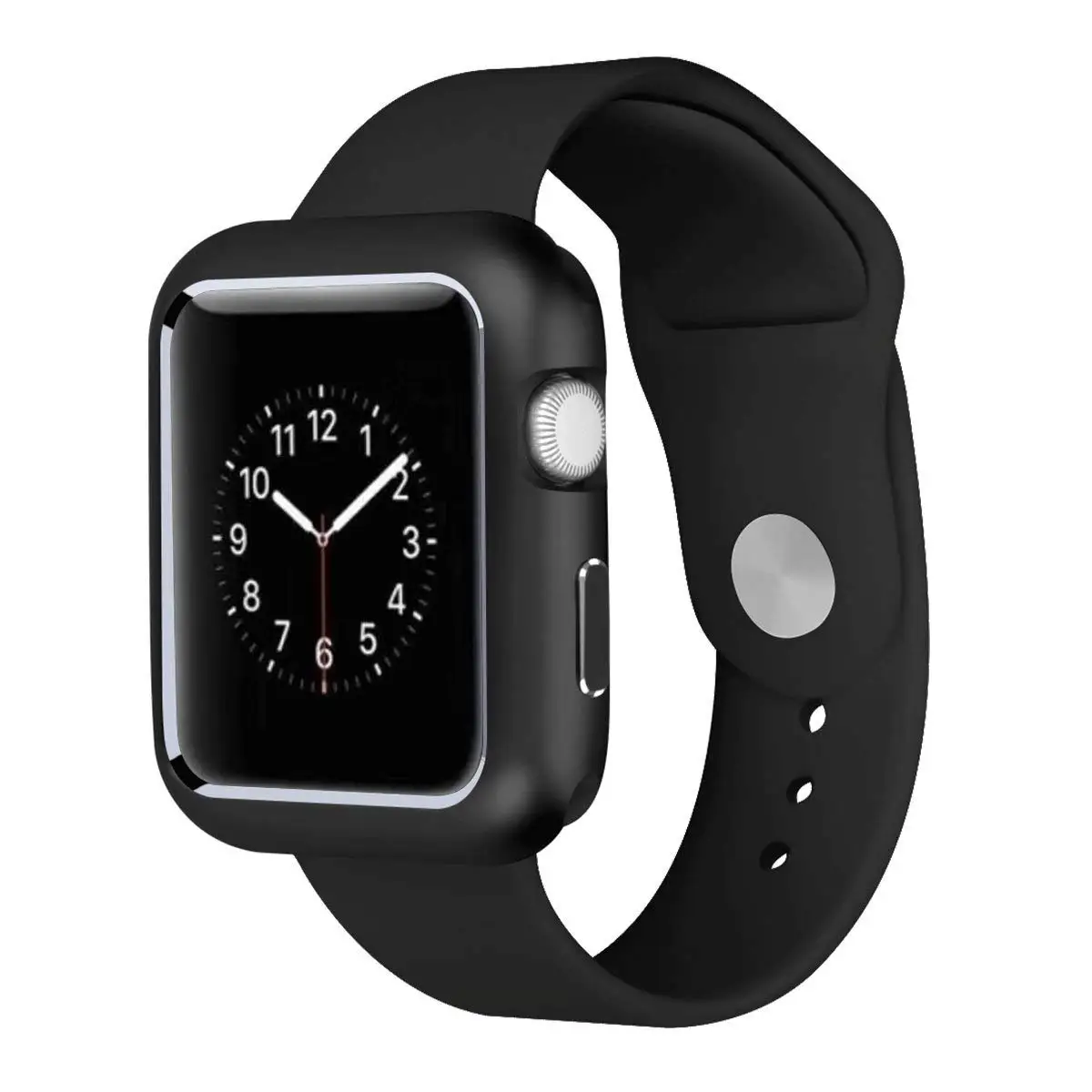 Luxury Metal Cover For Apple Watch Case 42mm 38mm Band Strap Iwatch