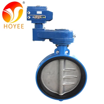 4 Inch Electric Actuator Powder Flow Butterfly Control ...