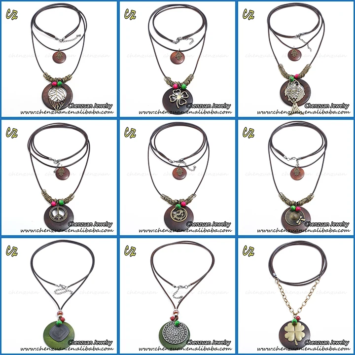 leather necklace