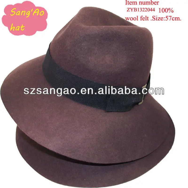 

wholesale cashmere woman felt truck hat women, Puple/camel/black/brown