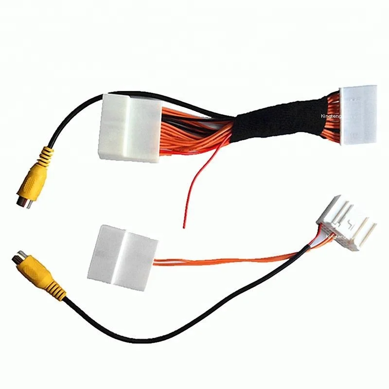 Reverse Camera Adapter Cable Wire Harness For Toyota Highlander Land