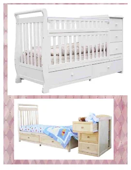 3 in 1 crib toddler bed