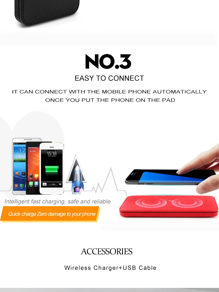 wireless power bank charger, factory 10000mah slim Power Banks - ANKUX.COM