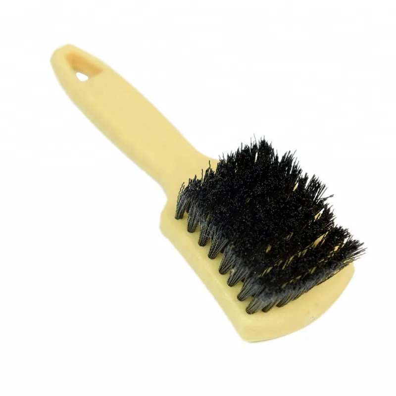 
Car Care Product 9 Inches Polypropylene Bristle Rim Wheel Tire Cleaner Brush for Auto Truck 
