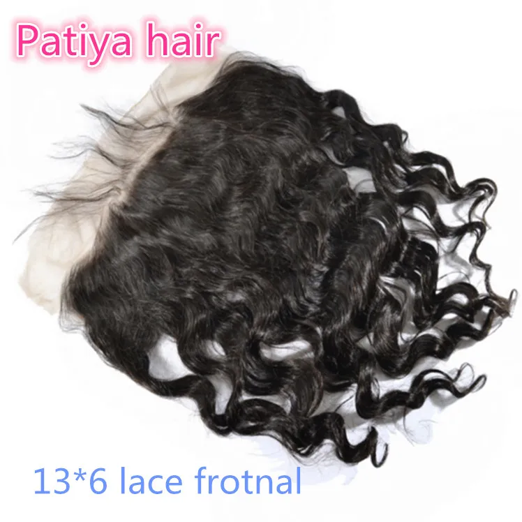 

Patiya Brazilian Virgin Hair Loose Wave Pre Plucked 13x6 Lace Frontal Closures Bleached Knots With Baby Hair