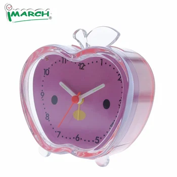 Bb09203 Cute Cartoon Alarm Clock Red Apple Shape Table Alarm Clock Buy Cartoon Table Alarm Clock Design For Gifts Table Alarm Clock Apple Table Alarm Clock Product On Alibaba Com