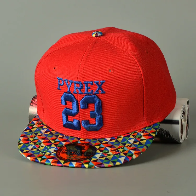 2016 Letter Casual Rushed Offer Hat Gorras Fashion Children Pyrex 23 Baseball Cap Adjustable Digital Kids