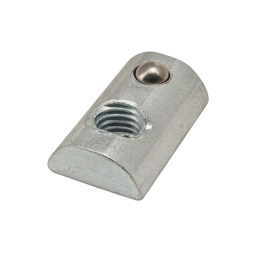 不锈钢滚花平埋头六角铆钉螺母