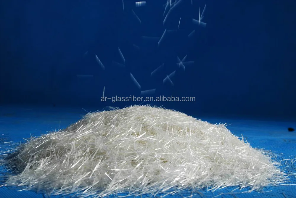 
AR Fiberglass Chopped Strand for Pre-mixing GRC 