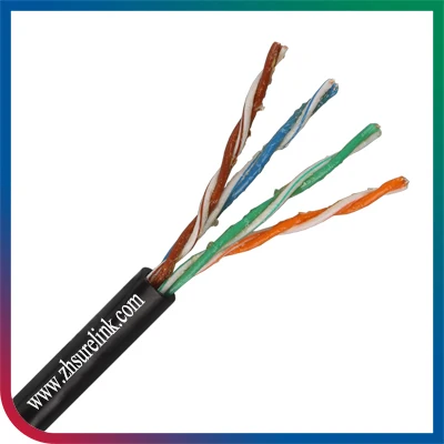Water resistant Lan Cable ftp cat5e outdoor utp cat5e cat6 gel filled or jelly filled - ANKUX.COM