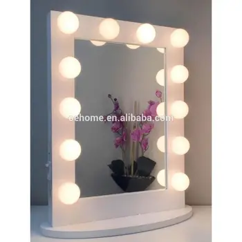 Hoge Kwaliteit Hollywood Make-up Spiegel Met Koel Wit Dimbare Led ... Hoge Kwaliteit Hollywood Make-up Spiegel Met Koel Wit Dimbare Led ...