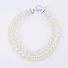 Luxury fashion hand make pearl jewelry set for wedding party