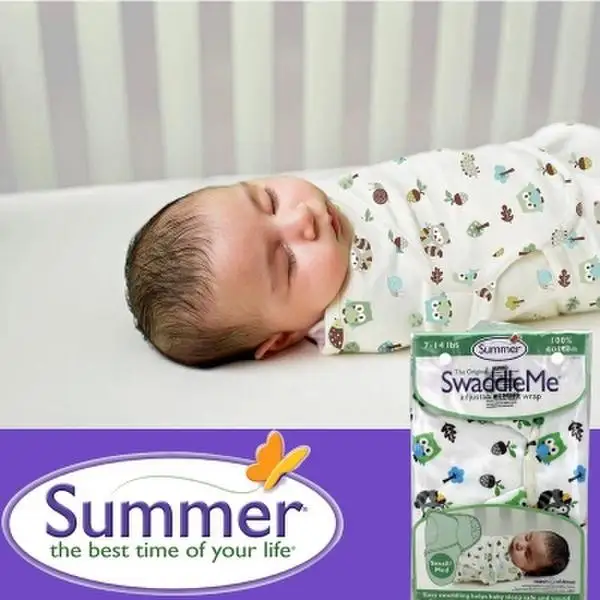 Новорожденного органического хлопка держит хлопок 100% удар спальный мешок двойного назначения оригинальная упаковка