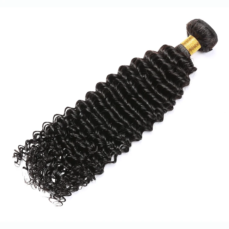 

Place Order Directly Fast Shipping Deep Wave Brazilian Virgin Human Hair Bundles, Nature color or can be dyed