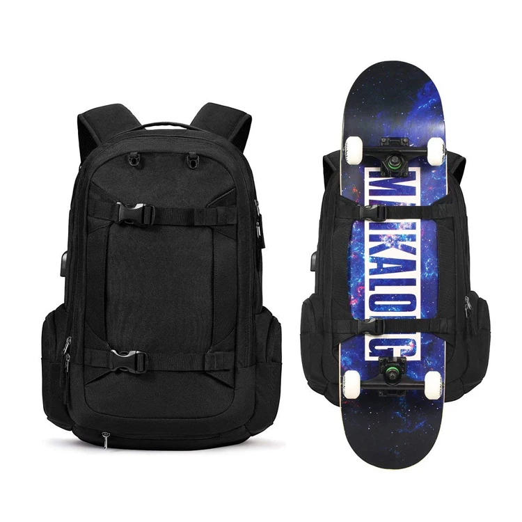 Skateboard Backpack Custom Logo Waterproof Men Sports Laptop Basketball