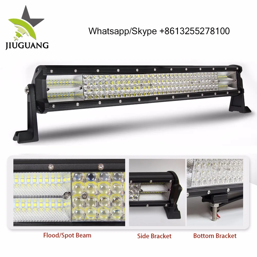 12v Halo Strobe 50000 Lumen Dual Color 22 Inch 300w 3 Row Led Car Light