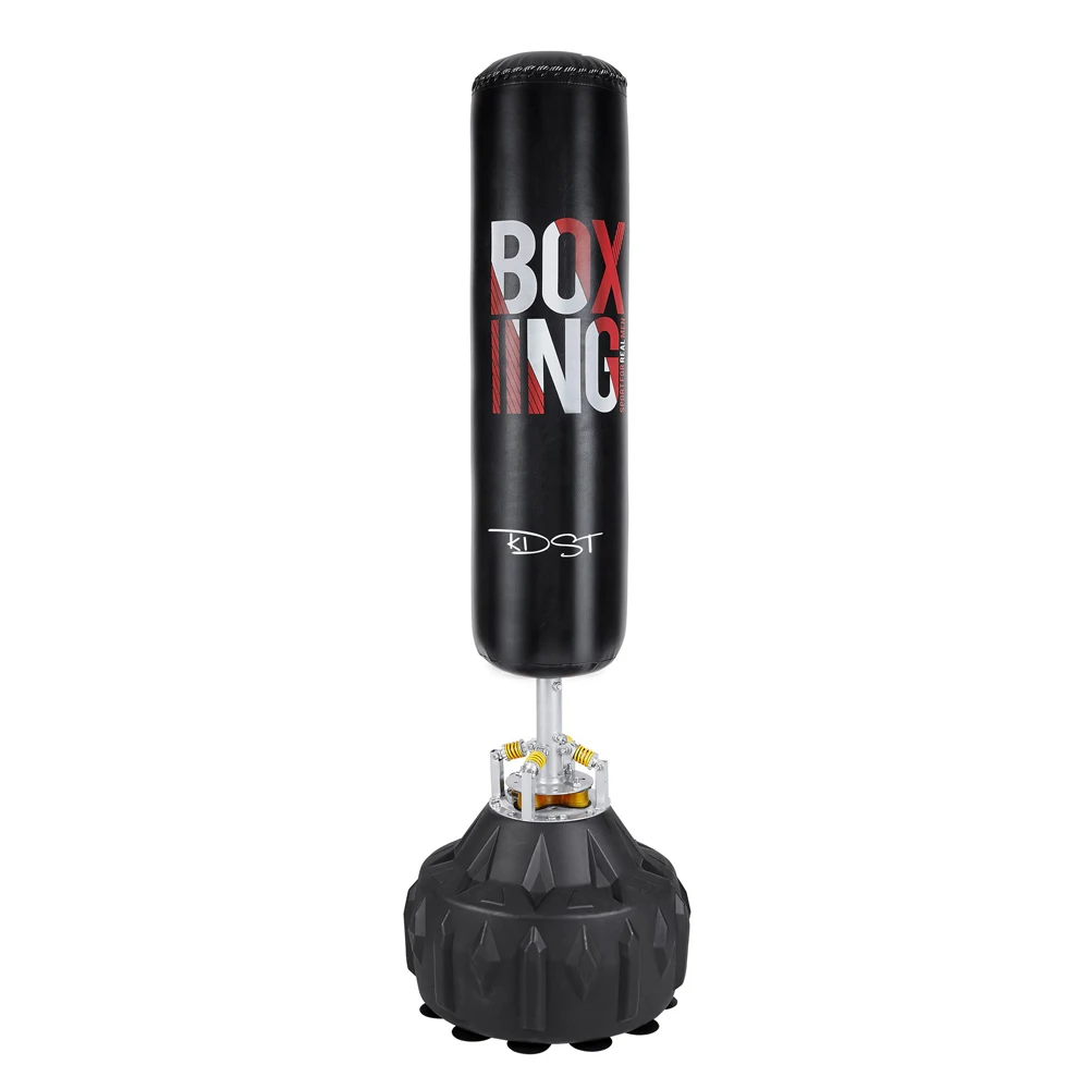 
karate stress desk punching bag cover custom logo free standing kick boxing sand bag handle punching machine 