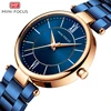relojes de mujer Luxury Mini Focus 0189 Brand Women Fashion Bracelet Stainless Steel Waterproof Lady Minimalist Quartz Watch Hot